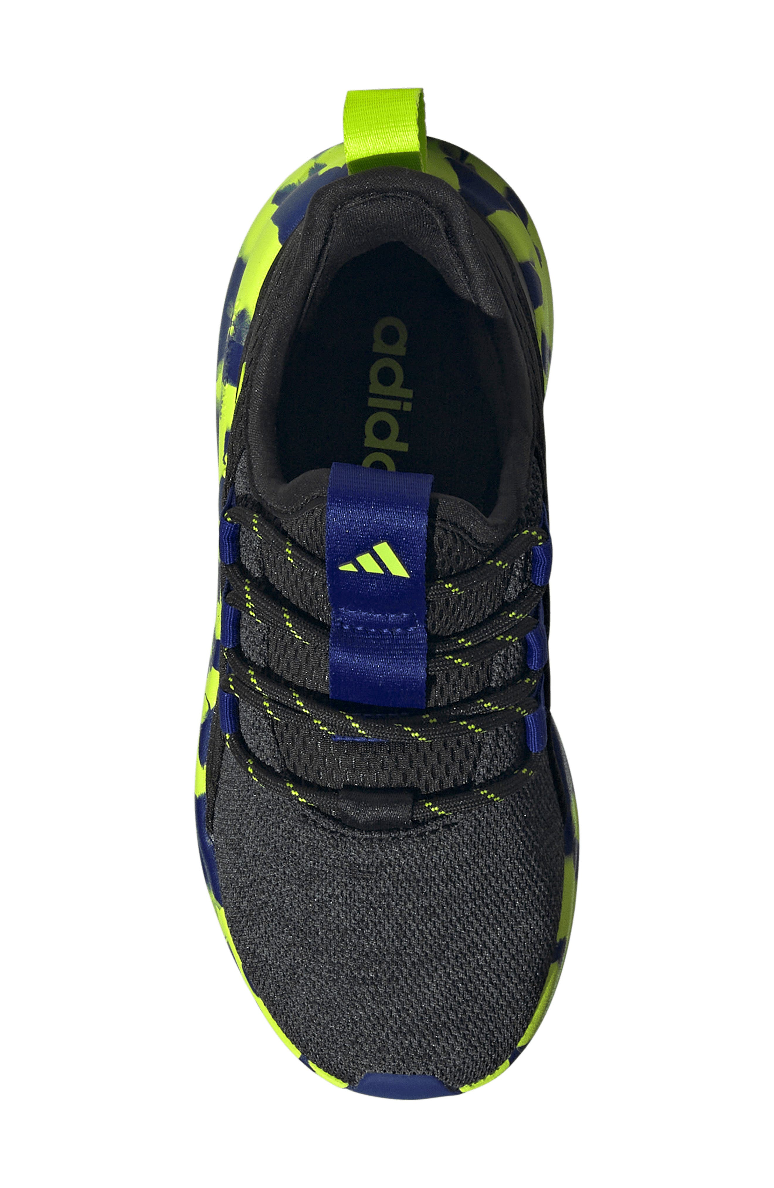 Kids' Lite Racer Adapt 8.0 Sneaker, Alternate, color, BLACK/ SLIME/ MYSTERY INK
