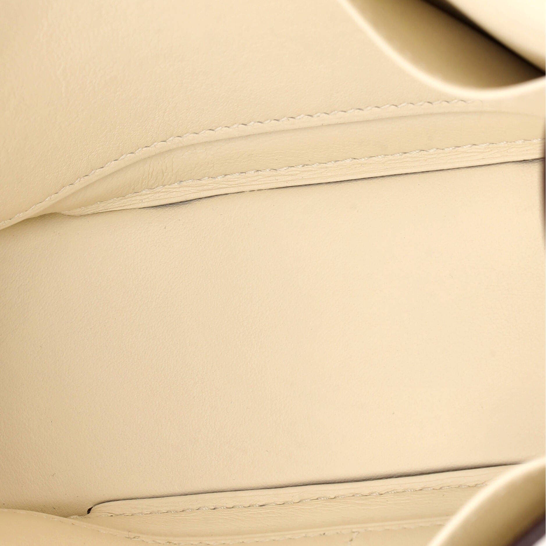 Pre-Owned Hermes Geta Bag Chevre Mysore, Alternate, color, Nata