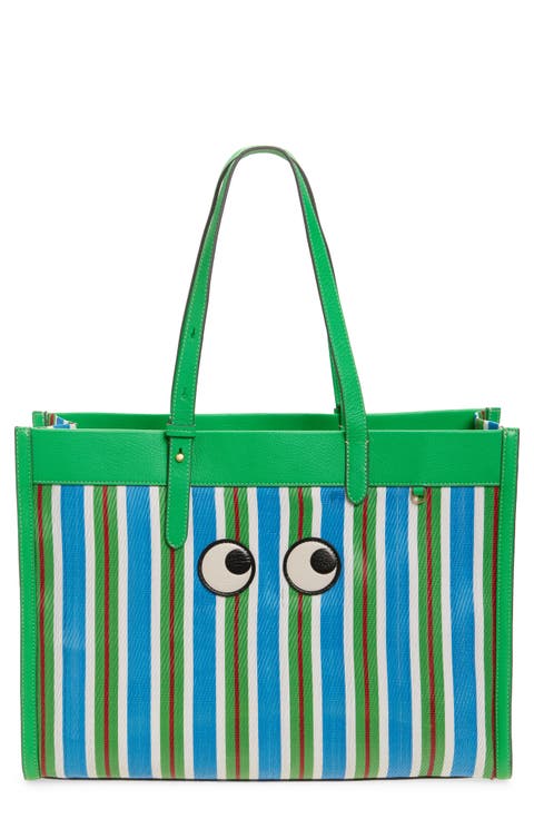 Eyes Stripe Tote