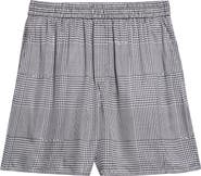 Balmain Prince of Wales Logo Shorts