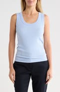 NIC+ZOE Perfect Knit Rib Scoop Neck Tank