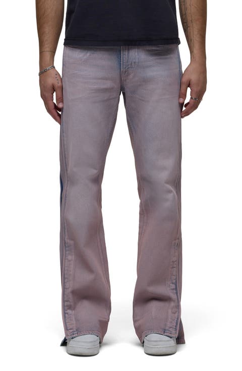 Walker Track Flare Jeans (Coated Rose)