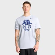 Nike Men's Nike White Duke Blue Devils Basketball Icon Legend Dri-FIT T-Shirt