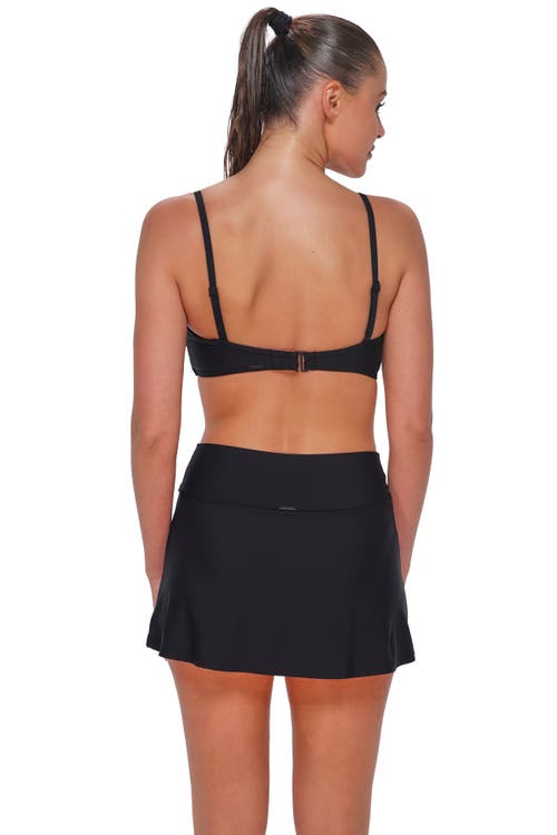 Sunsets Allison Swim Skirt Bottoms In Black