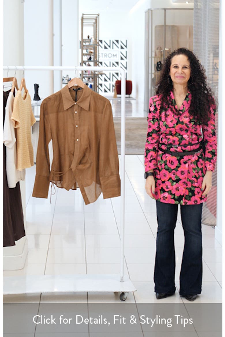 Asymmetric Button-Up Shirt video