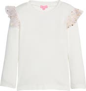 BISBY Kids' Ruffle Sleeve Sadie Top