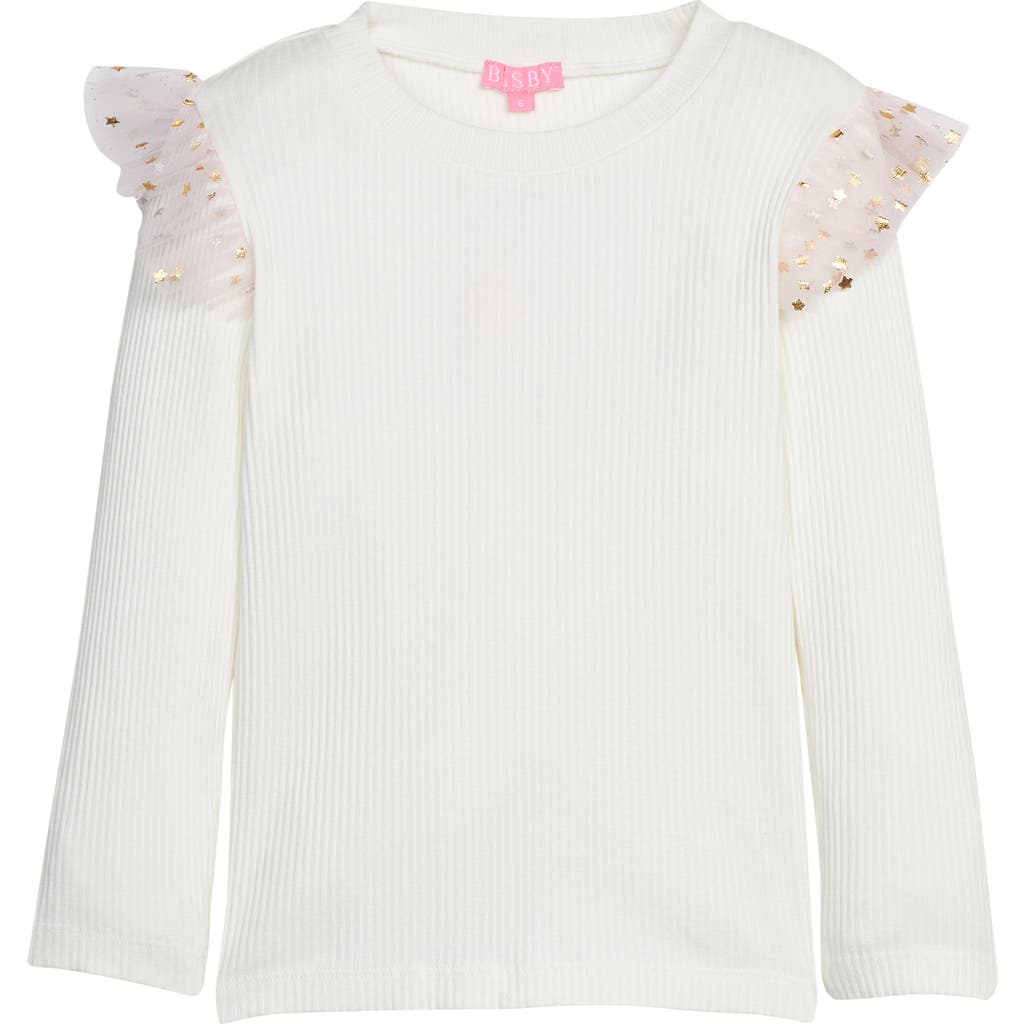 Bisby Kids' Sparkle Sadie Top In White