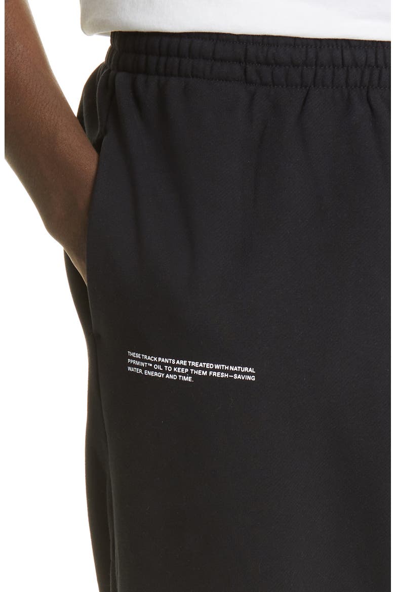 365 Unisex Organic Cotton Track Pants, Alternate, color, BLACK