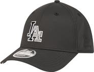 New Era Men's New Era Black Los Angeles Dodgers Metallic 39THIRTY M-Crown Flex Hat