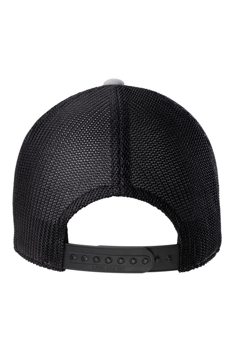 I Love Luck Adjustable Baseball Cap, Alternate, color, GREY