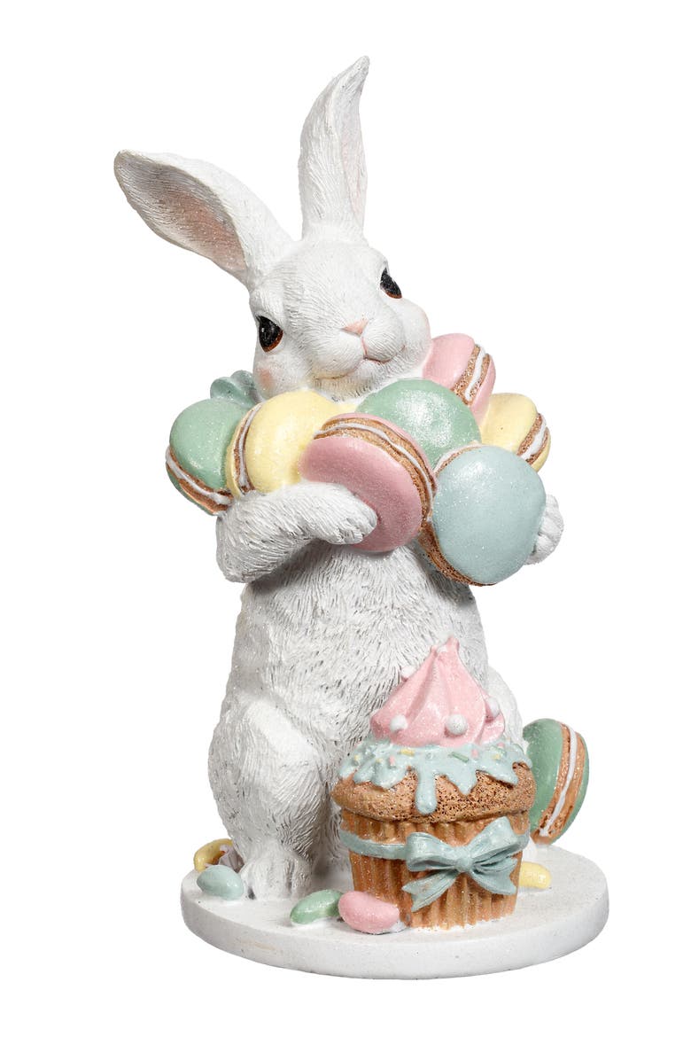 Mark Roberts Easter Bunny with Treats, Main, color, White