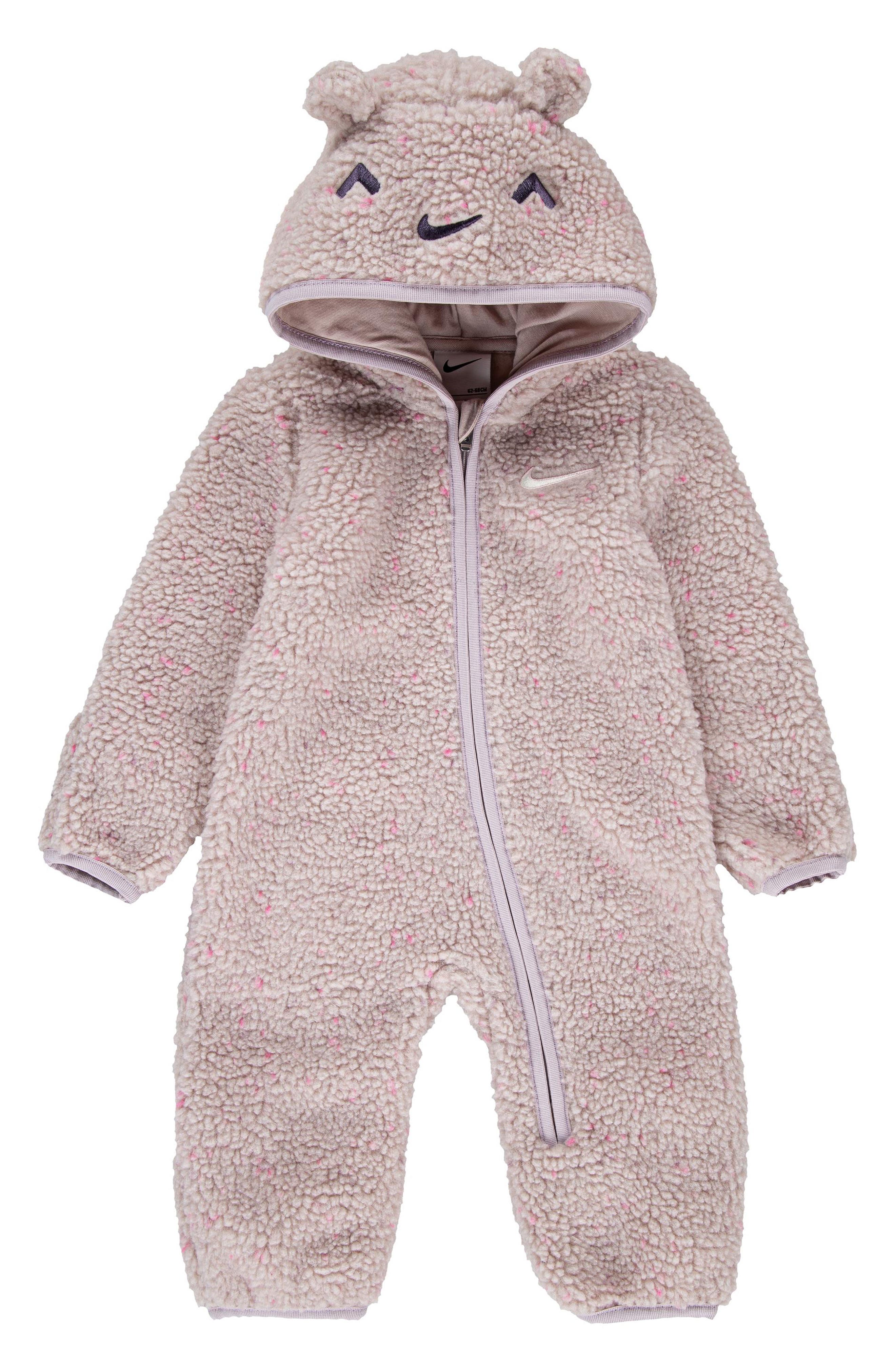 Nike Cozy Comfort Fleece Hooded Romper