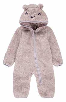 Nike Cozy Comfort Fleece Hooded Romper