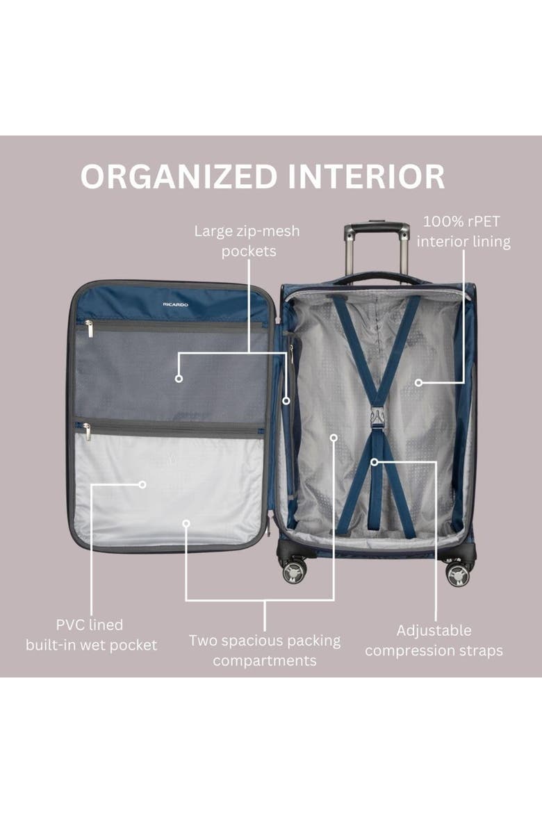 Avalon Softside 28" Checked Spinner, Alternate, color, Serengeti Night