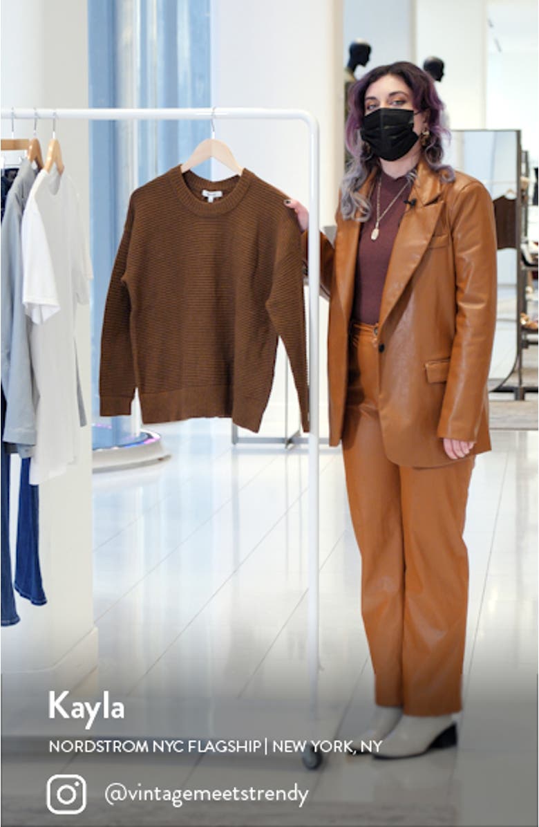 Greensboro Button Back Sweater, sales video thumbnail