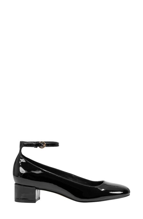 Marc Fisher Ltd Parri Ankle Strap Pump In Black