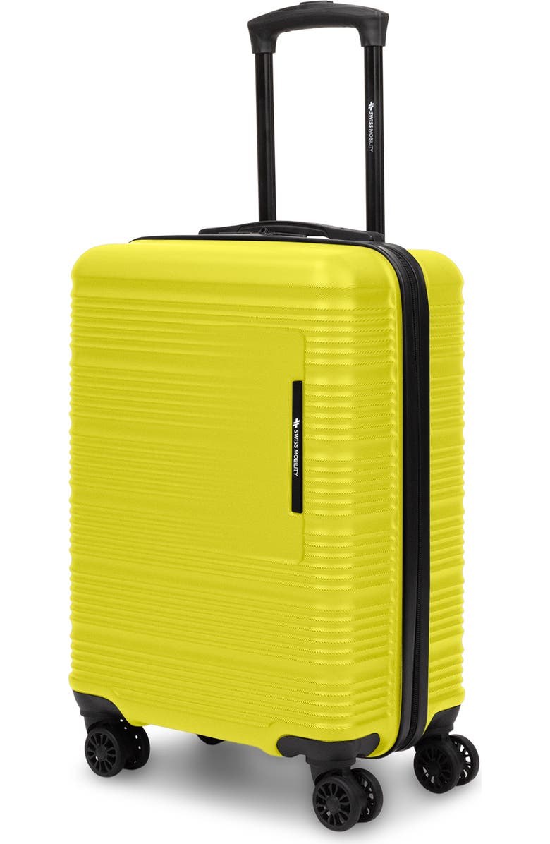 Swiss Mobility YVR 3 Piece Hardside Luggage Set, Alternate, color, Green