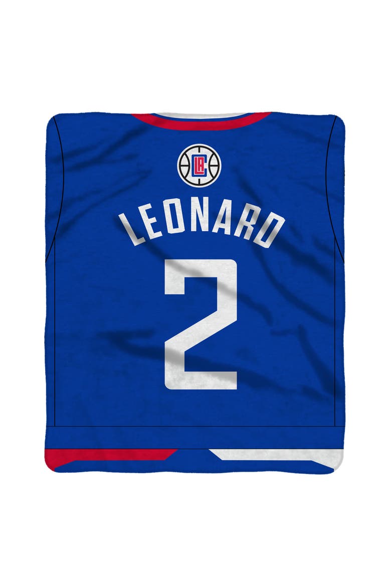 Los Angeles Clippers Kawhi Leonard 60" x 80" Raschel Throw Blanket, Alternate, color, None