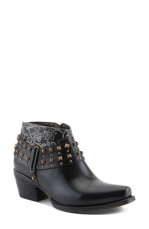 Meechelle Leather Bootie