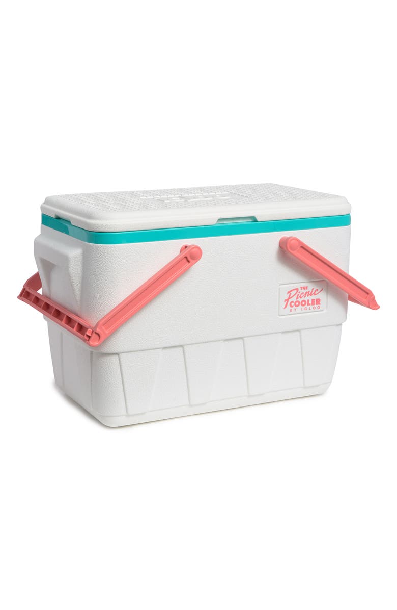 IGLOO Retro Picnic Basket 25-Quart Cooler, Main, color, 