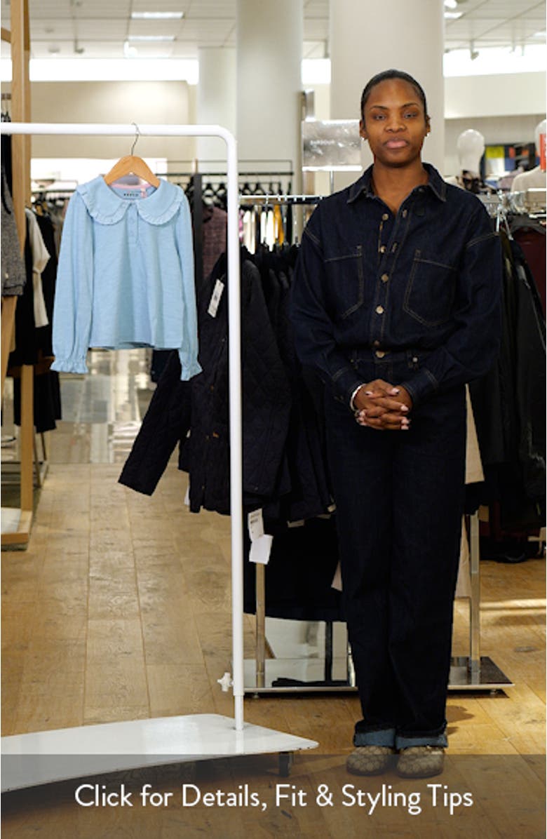 Kids' Cotton Peter Pan Collar Polo, sales video thumbnail