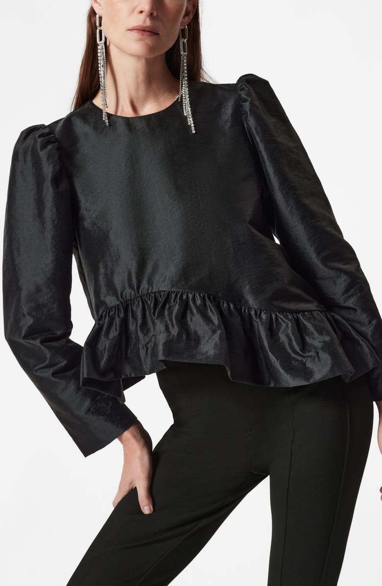 & Other Stories Asymmetric Ruffle Top, Main, color,