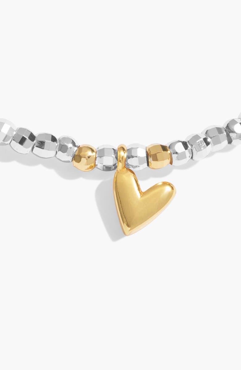 A Littles & Co Sparkle Confetti A Little 'Love And Wishes' Bracelet In Silver And Gold-Tone Plating, Alternate, color, Metallic Silver