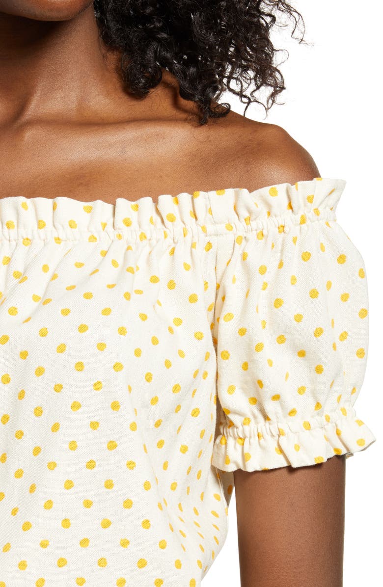 VERO MODA Off the Shoulder Top, Alternate, color, 