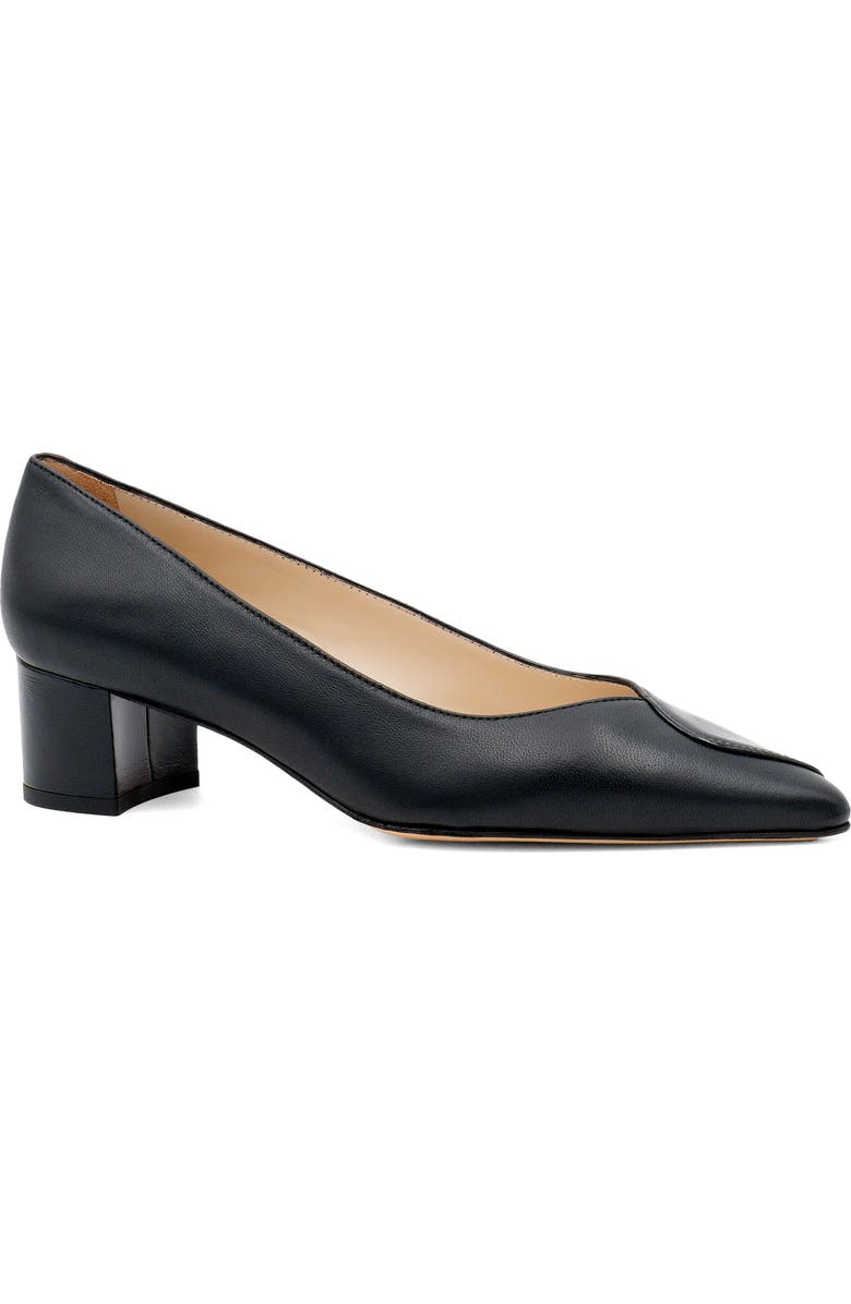 Amalfi by Rangoni Paglietta Pointed Toe Pump, Main, color, Black Soft Paint