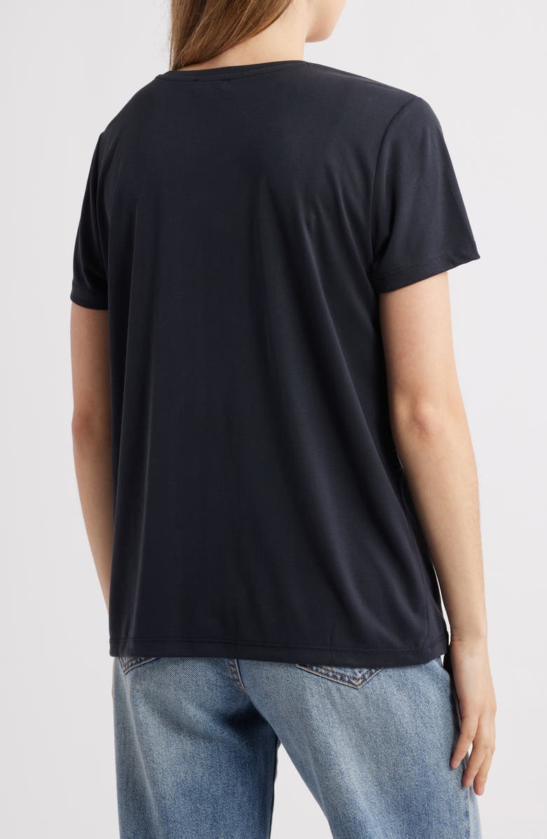 Mavi Jeans Short Sleeve Relaxed Fit T-Shirt, Alternate, color, Black