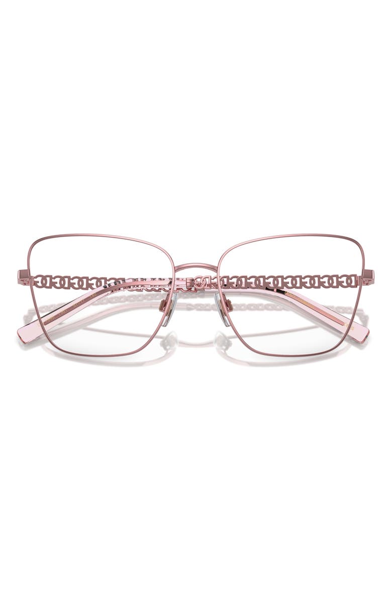 Dolce&Gabbana 55mm Butterfly Optical Glasses, Alternate, color,