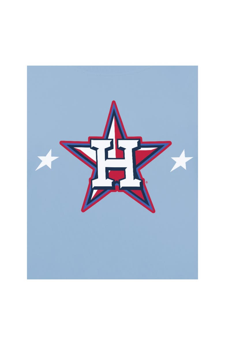 New Era Men's New Era Light Blue Houston Astros 2025 MLB All-Star Game Workout T-Shirt, Alternate, color, Light Blue