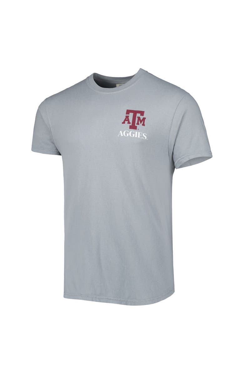 IMAGE ONE Men's Gray Texas A&M Aggies Hyperlocal T-Shirt, Alternate, color, Gray