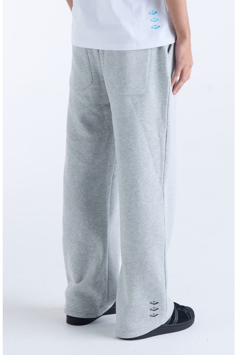 Us Against Time Fleece Track Pants, Alternate, color, GREY MARL