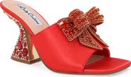 LADY COUTURE Spark Crystal Bow Mule