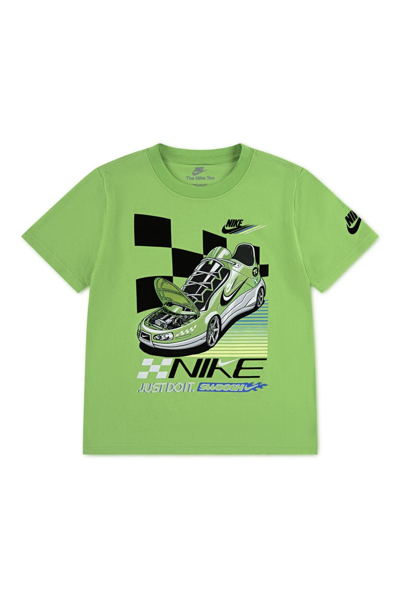 Kids' Victory Lap Graphic T-Shirt, Main, color, MEAN GREEN