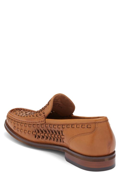 Steve Madden Gaetano Woven Loafer In Brown