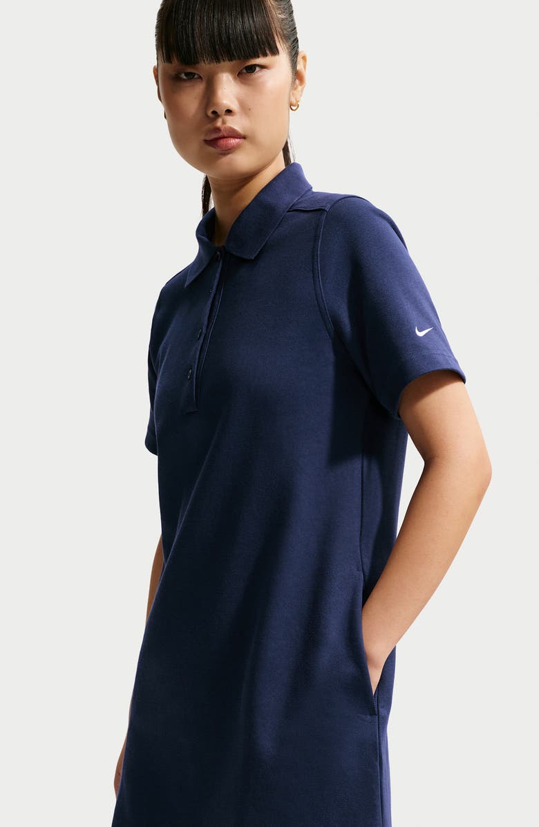 Nike Dri-FIT Polo Golf Dress, Alternate, color, Midnight Navy/Sail