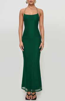 Princess Polly Malvern Mesh Halter Maxi Dress