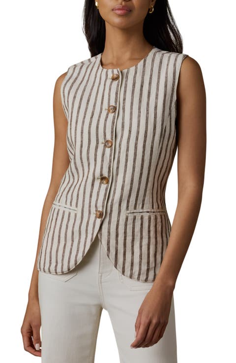 Sun Strider Linen Vest
