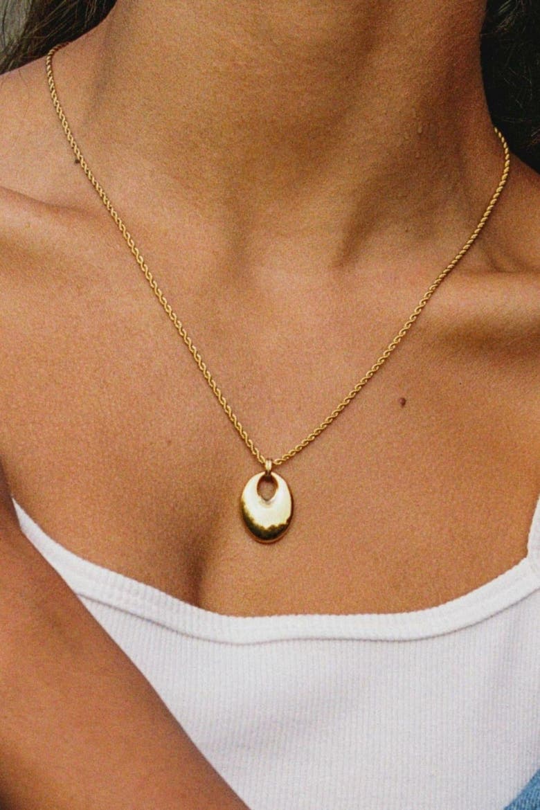 Reverie Necklace, Alternate, color, Gold