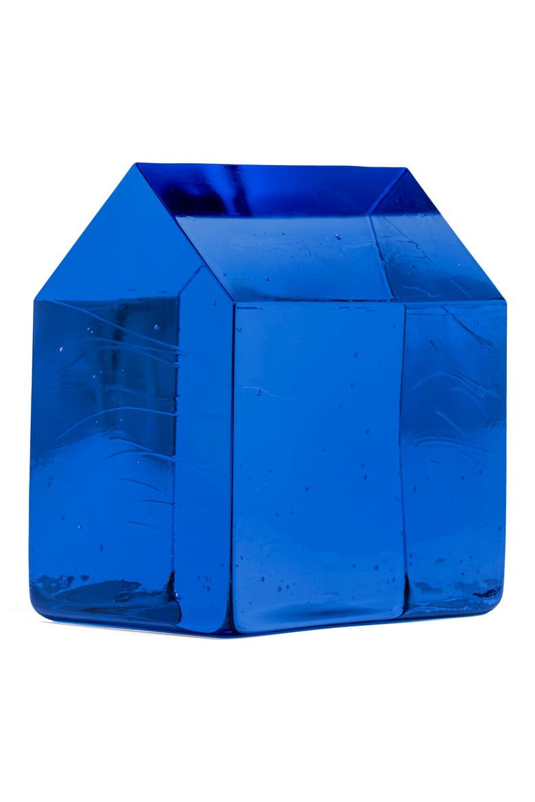 Glass House Sculpture, Alternate, color, BLUE