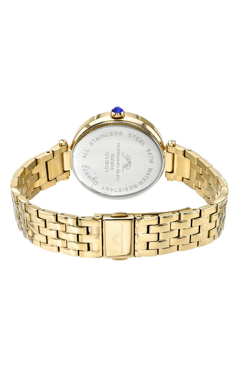 PORSAMO BLEU Natalie Bracelet Watch, 36mm, Alternate, color, Gold