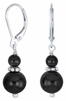 BLING JEWELRY Resin Drop Earrings