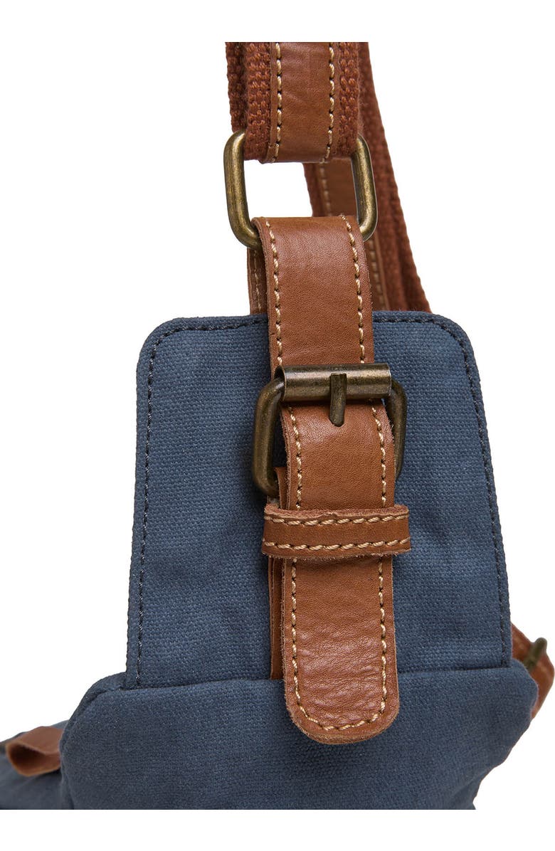 Celtic & Co. Canvas Sling Bag, Alternate, color, Navy