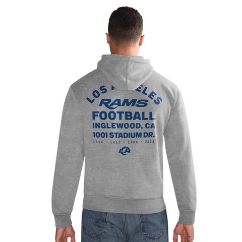 Men's Starter  Ash Los Angeles Rams 1937 Hoodie