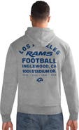 STARTER Men's Starter Ash Los Angeles Rams 1937 Hoodie