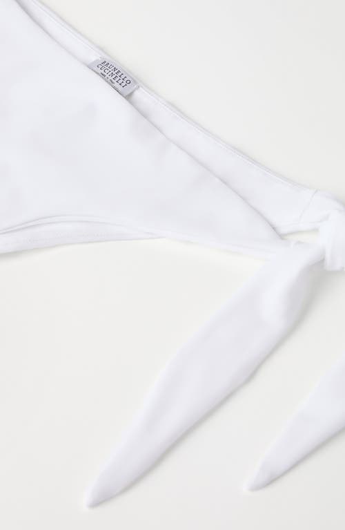 Brunello Cucinelli Techno Jersey Bikini Bottoms