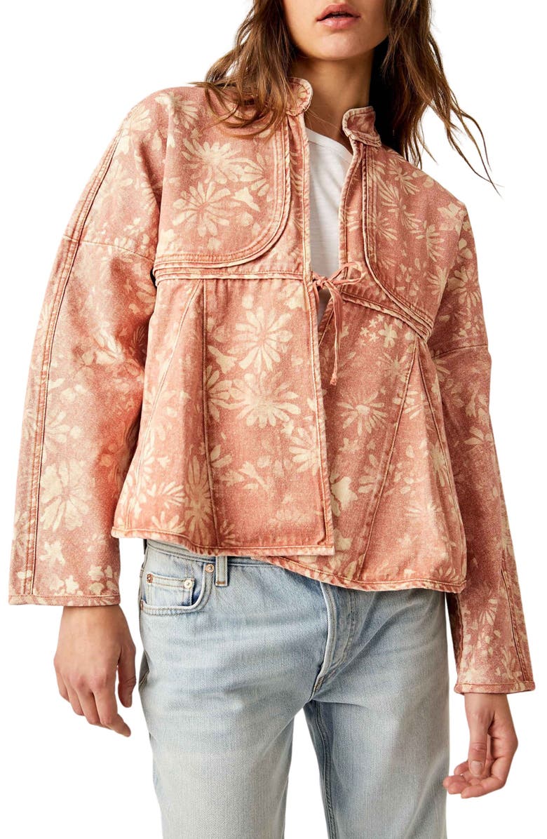 Free People Lua Bed Jacket, Main, color, 
