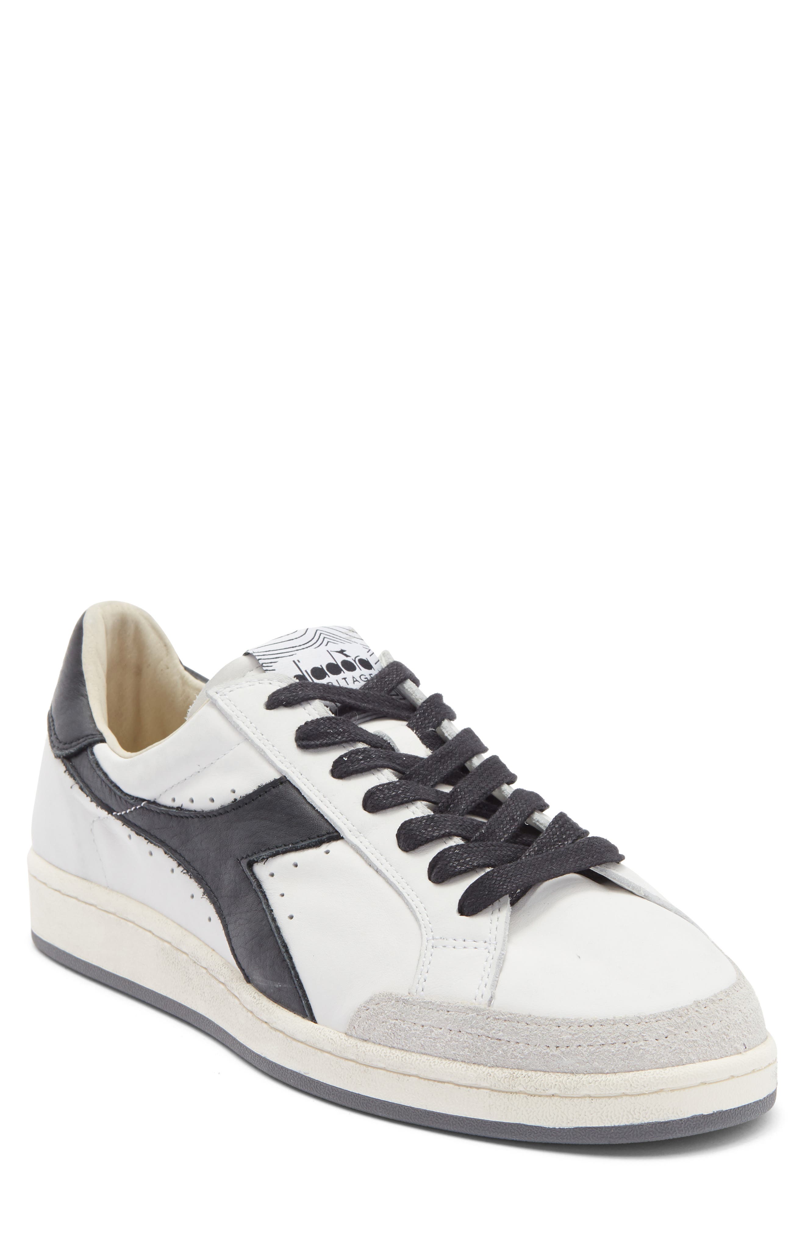 Diadora Prestige Used Sneaker, Main, color, White/ Black
